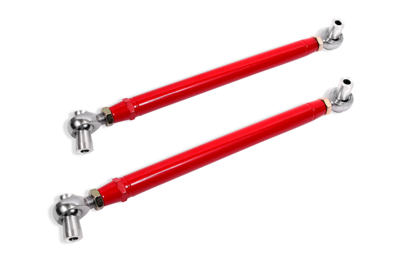 Chevrolet Camaro Control Arms - BMR Suspension - Double Adjustable Rod Ends - Red - `82-`02